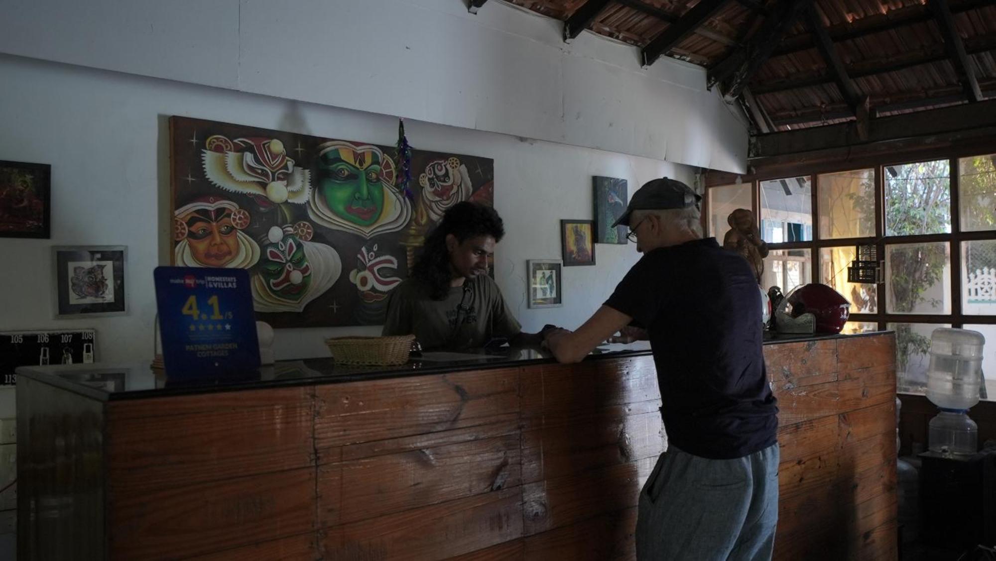 ホテル Patnem Palm Garden Patnem Beach エクステリア 写真